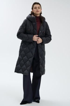 стеганое пальто - верхняя одежда из спандекса 