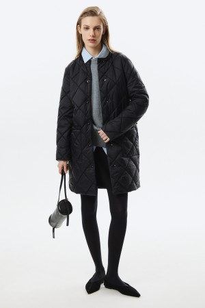 стеганое пальто фотография