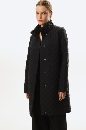 стеганое пальто фотография