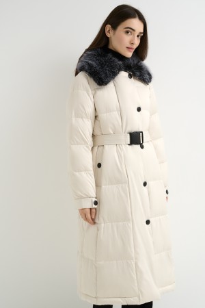 стеганое пальто фотография