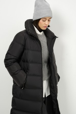 стеганый пуховик - верхняя одежда дешевая 