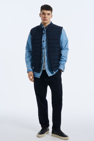 стеганый жилет фотография