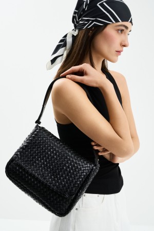 сумка из искусственной кожи - женские сумки на клепках 