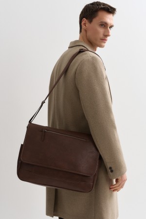 сумка из искусственной кожи - мужские сумки снежная королева 