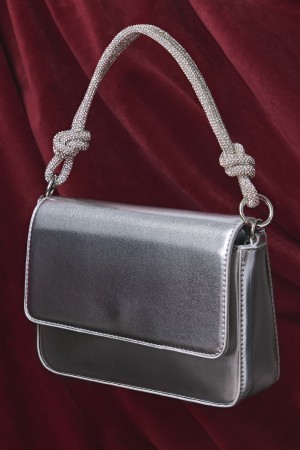 сумка из искусственной кожи - женские сумки и кошельки металлик 