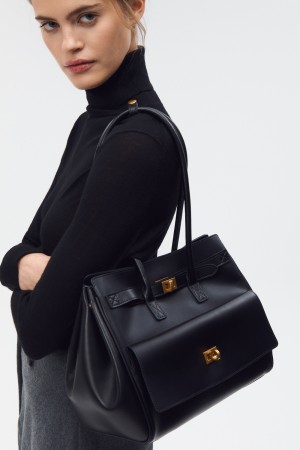 сумка из натуральной кожи - женская одежда, обувь и аксессуары с карманами 