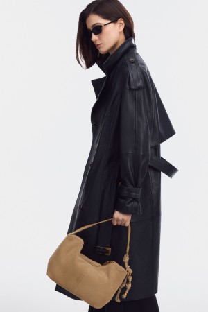 сумка из натуральной замши фотография