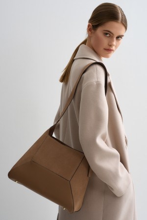 сумка из натуральной замши фотография