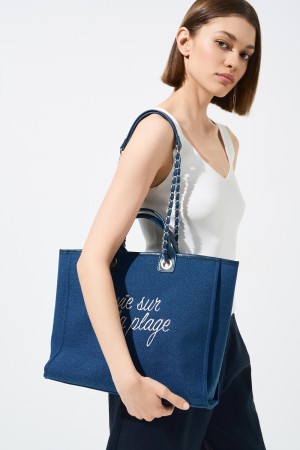 сумка из текстиля фотография