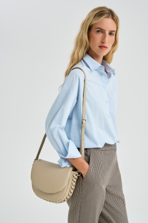 сумка кросс-боди из искусственной кожи фотография