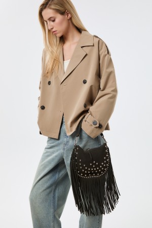 сумка с бахромой - женские сумки