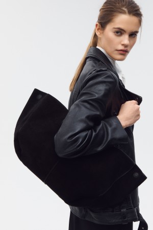 сумка-трансформер из натуральной замши - женские сумки трансформируемые 