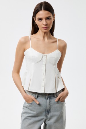 топ с баской - женская одежда снежная королева 