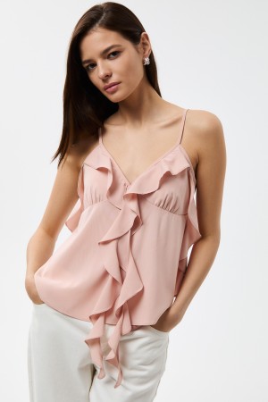 топ с рюшами - женские топы и майки снежная королева 