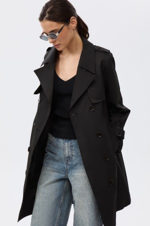 тренч - женские пальто и плащи приталенные 