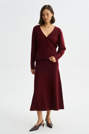 трикотажная юбка - женская одежда, обувь и аксессуары шерстяная 