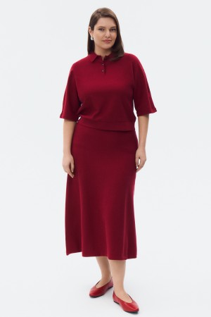 трикотажная юбка фотография