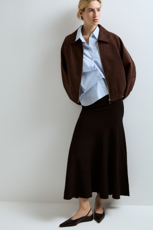 трикотажная юбка фотография