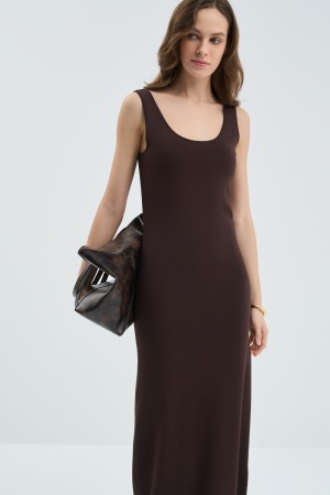 трикотажное платье - женские платья нейлоновые 