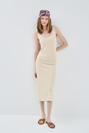 трикотажное платье - женские платья нейлоновые 