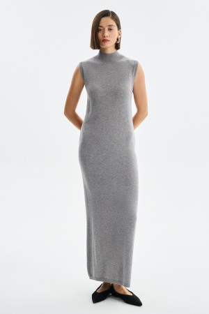 трикотажное платье - женские платья нейлоновые 