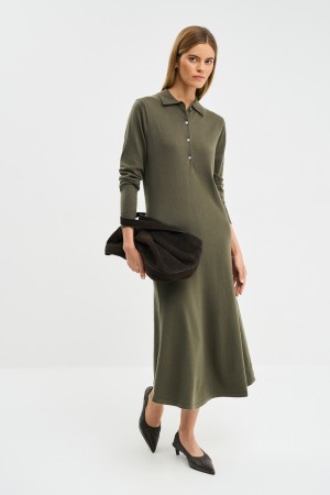 трикотажное платье - женские платья прямые 