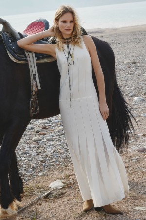 трикотажное платье - женская одежда снежная королева 