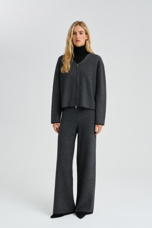 трикотажные брюки - женские брюки снежная королева 