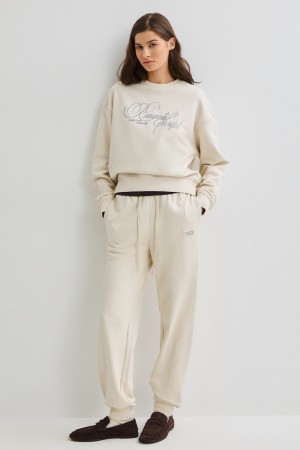 трикотажные брюки - женские брюки снежная королева 