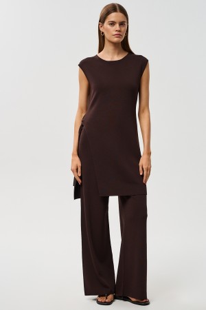 трикотажные брюки - женские брюки летние 