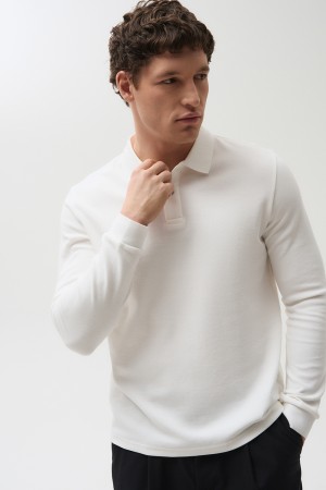 трикотажный джемпер-поло - мужские джемперы снежная королева 