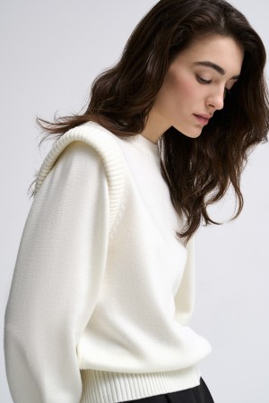 трикотажный джемпер - женские джемперы, свитеры и кардиганы фактурные 