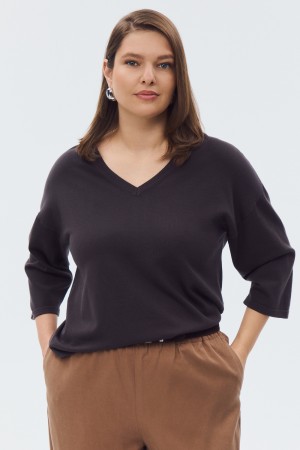 трикотажный джемпер - женские джемперы нейлоновые 