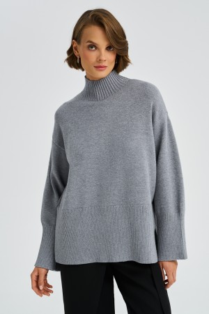 трикотажный джемпер - женские джемперы нейлоновые 