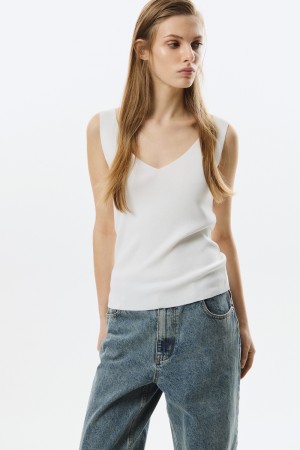 трикотажный топ - женские топы и майки нейлоновые 