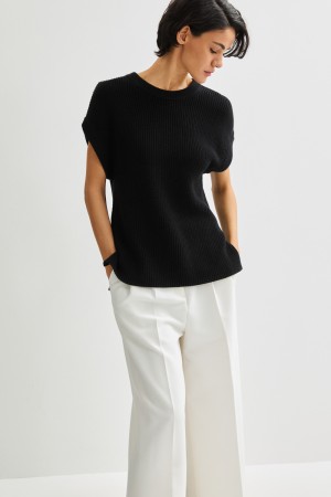 трикотажный жилет - женские жилеты снежная королева 