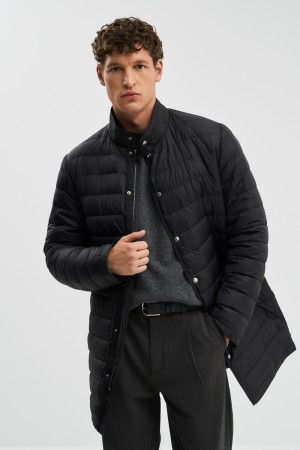 удлиненная куртка - мужские куртки из спандекса 