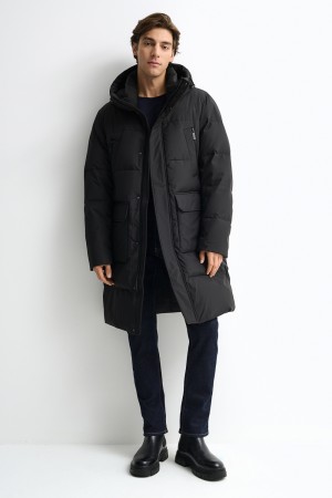 удлиненная зимняя куртка - мужские куртки снежная королева 