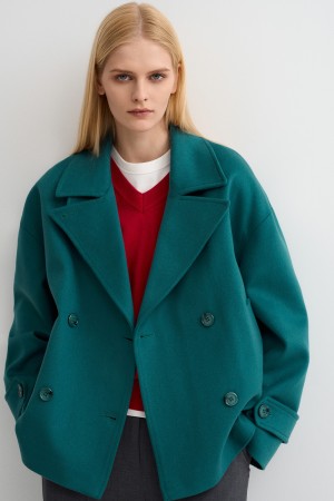 укороченное пальто фотография