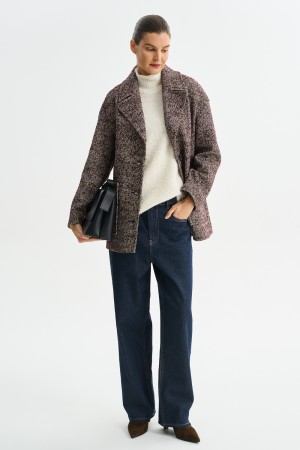 укороченное пальто фотография