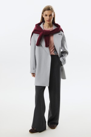 укороченное пальто фотография