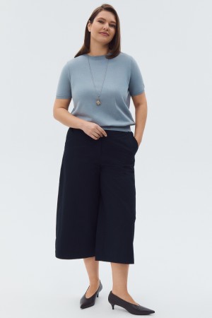 укороченные брюки фотография