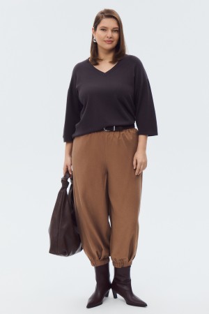 укороченные брюки фотография