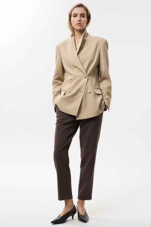 укороченные брюки - женская одежда снежная королева 