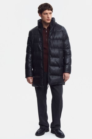 утепленная кожаная куртка фотография