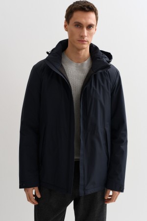 утепленная куртка с капюшоном - мужские куртки снежная королева 