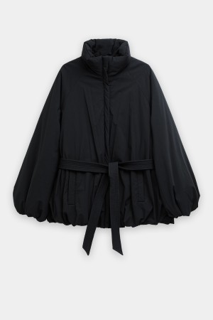 утепленная куртка с поясом - куртки зимние 