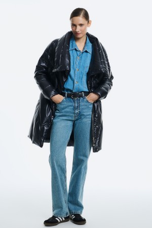 утепленное пальто фотография