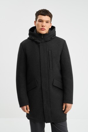 утепленное пальто фотография