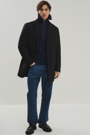 утепленное пальто фотография